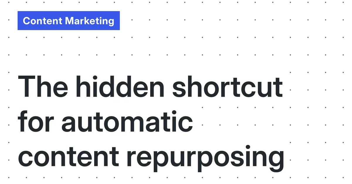 Content Repurposing Automation: A No-Code Guide for Busy Creators