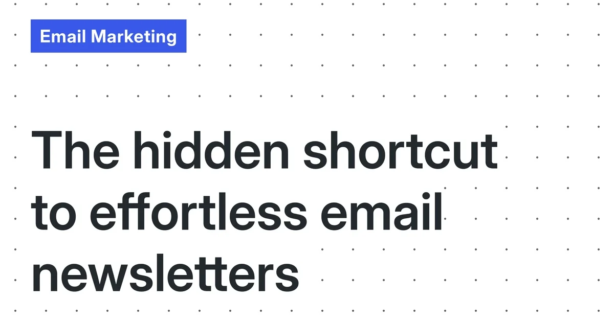 Email Newsletter Automation: A No-Code Guide for Busy Creators