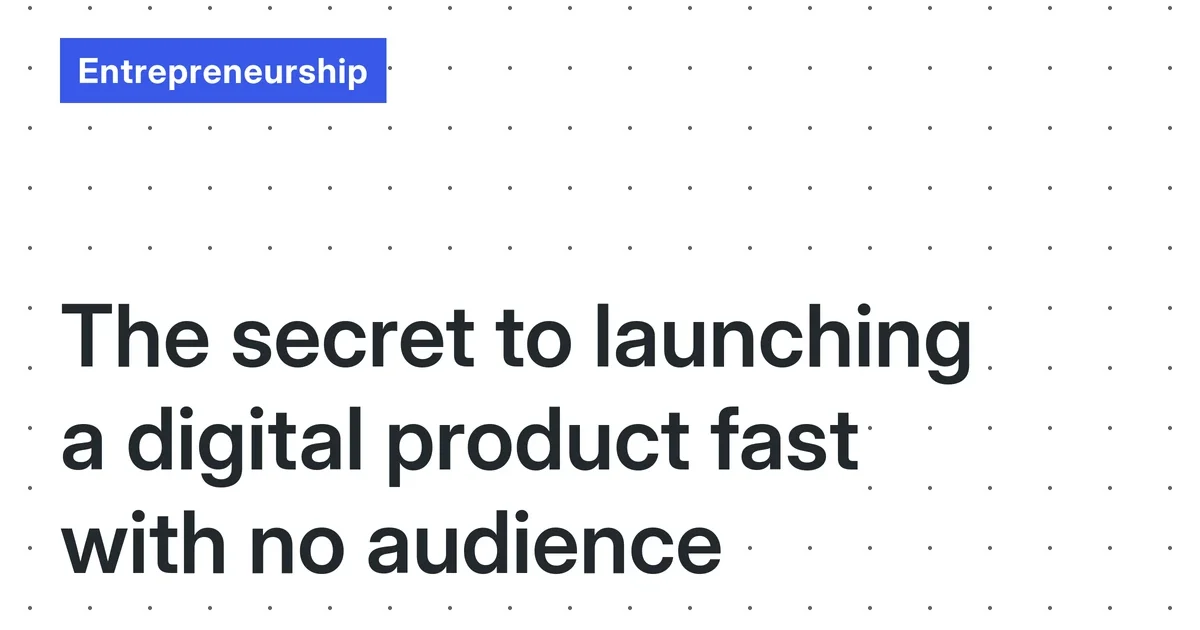 Launch Your Digital Product in 7 Days — A Lean, No-Fluff Guide for Solo Creators