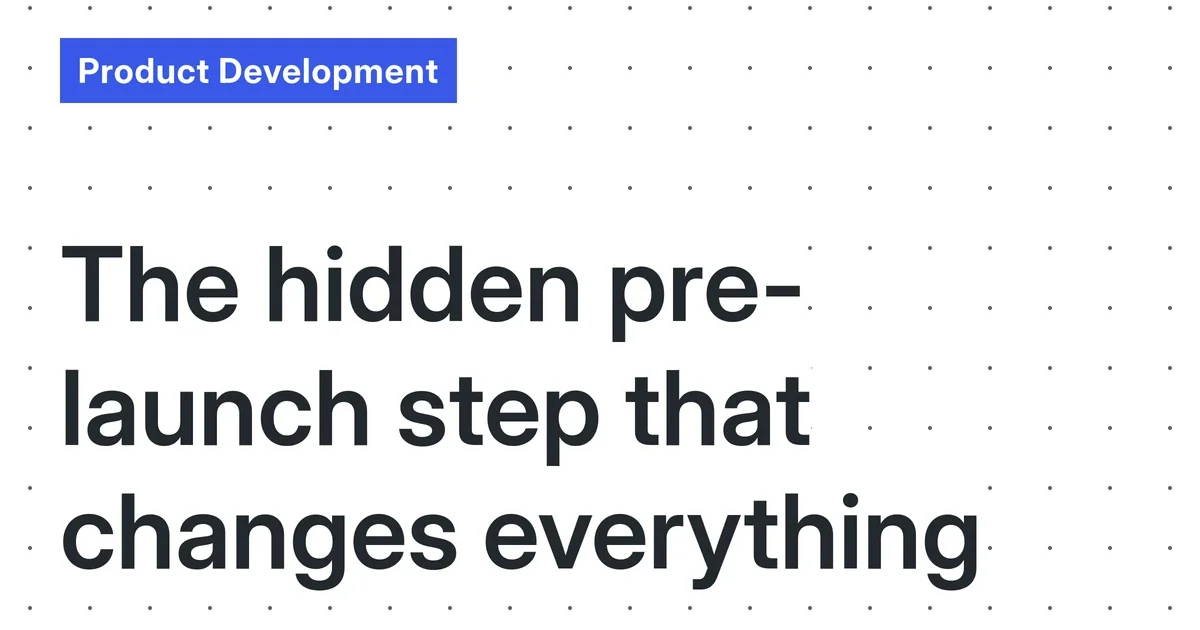 Lean Digital Product Pre-Launch Checklist: A No-Fluff Guide for Solo Creators