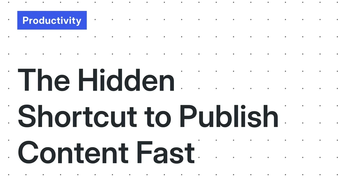 Content Formatting and Publishing Automation: A No-Code Guide for Busy Creators