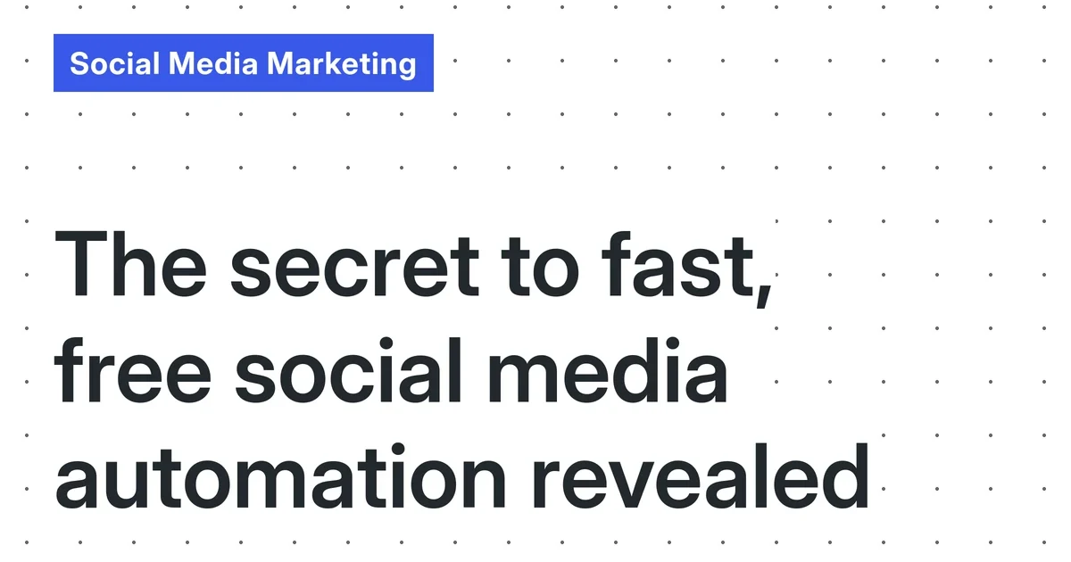 Social Media Engagement Automation: A No-Code Guide for Busy Creators