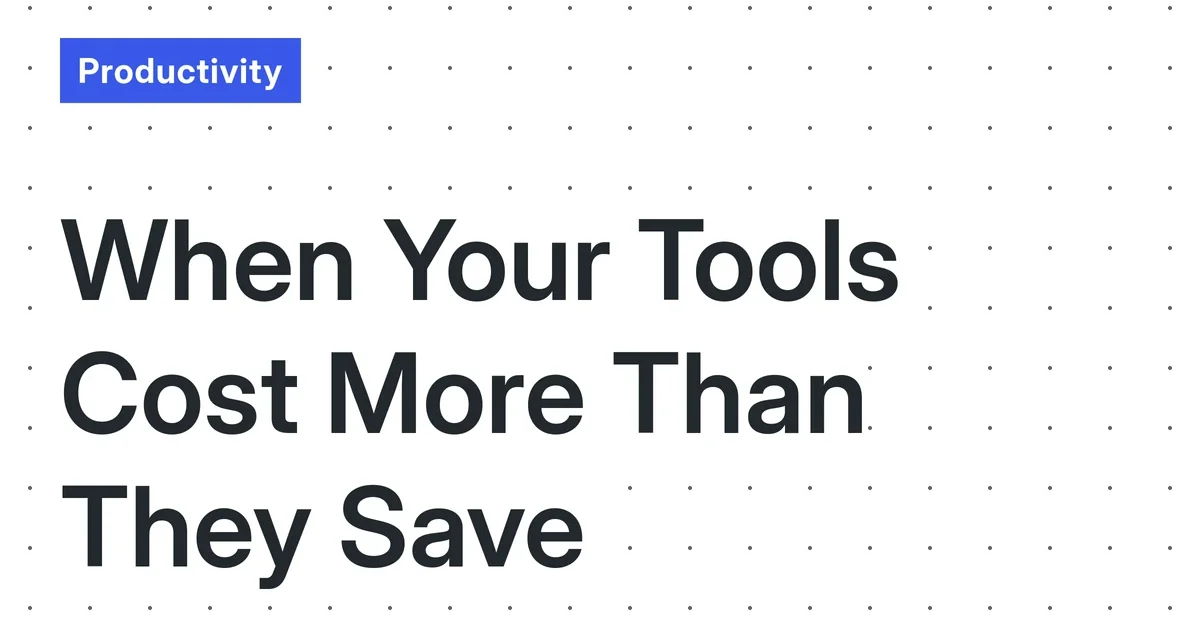 The 2026 Solo Creator’s Tool Stack ‘Cognitive Payoff Horizon’: A Predictive Model for When to Sunset Automation